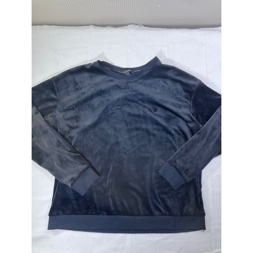 Banana‎ Republic Velvet Black Sweater Size L